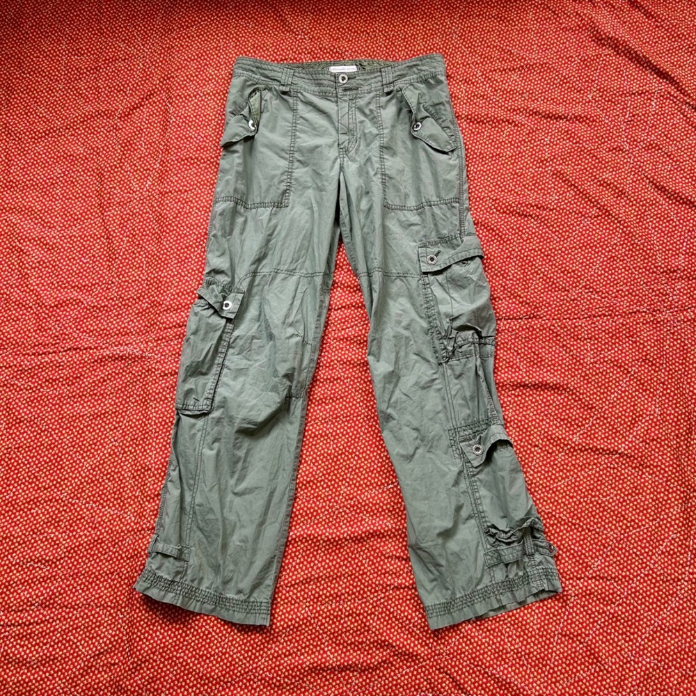 Abercrombie & Fitch Olive Green Cargo Pants Womens 6 Y2K Utility Gorpcore